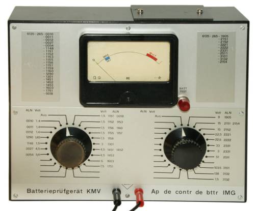 Batterieprüfgerät KMV Batterieprüfgerät KMV